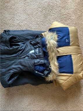 OshKosh B'gosh Navy Quilted Snowsuit – SHIPS TOMORROW